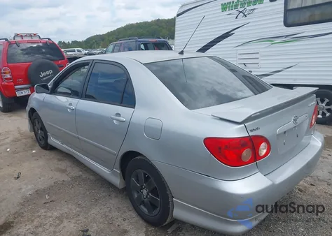 2006 Toyota Corolla S из США, поврежденный, VIN 1NXBR30EX6Z582357